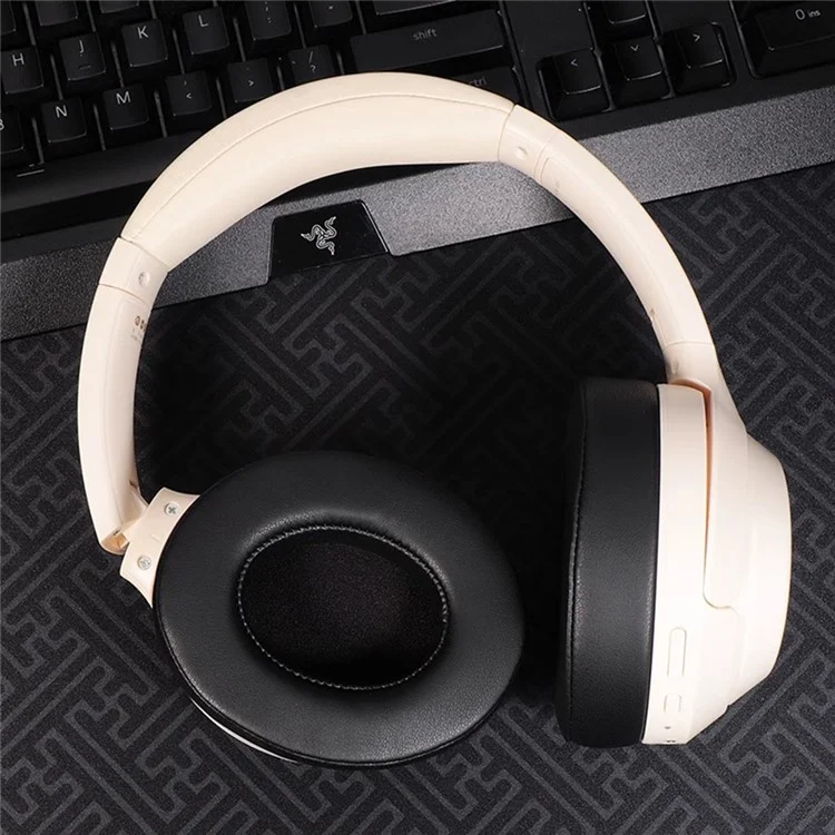 1 Pair For iKF T1 Pro / T1 Replacement Earpads Wireless Bluetooth-Compatible Headphones Protein Leather Ear Cushions
