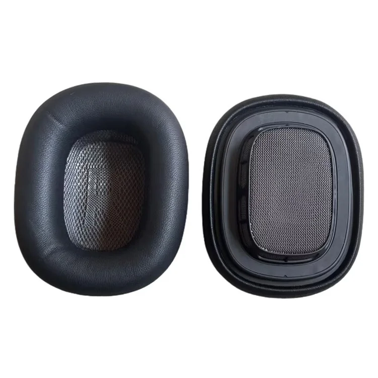 1 Pair for Apple AirPods Max Sheepskin Ear Cushions Magnetic Memory Foam Replacement Earpads - Dark Grey
