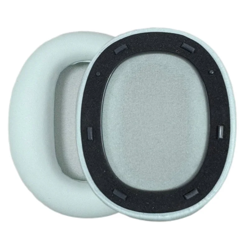 1 Pair for Edifier W830NB Replacement Ear Pads Noise Cancelling Headphone Protein Leather Cushions - Cyan