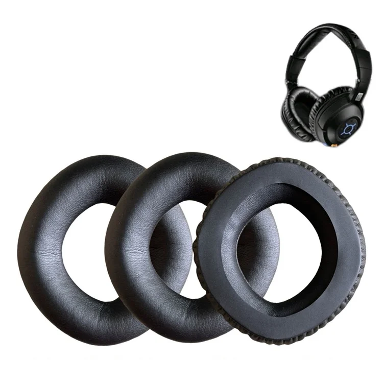 1 Par de Almohadillas para Auriculares Sennheiser PX 360 / PX 360BT / MM 450 / MM 550 / MM 500X / HD 360 Pro Cojines de Cuero Proteico