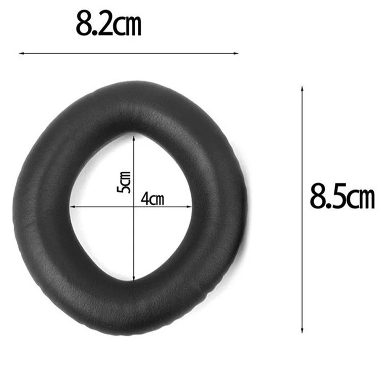 1 Par de Almohadillas para Auriculares Sennheiser PX 360 / PX 360BT / MM 450 / MM 550 / MM 500X / HD 360 Pro Cojines de Cuero Proteico