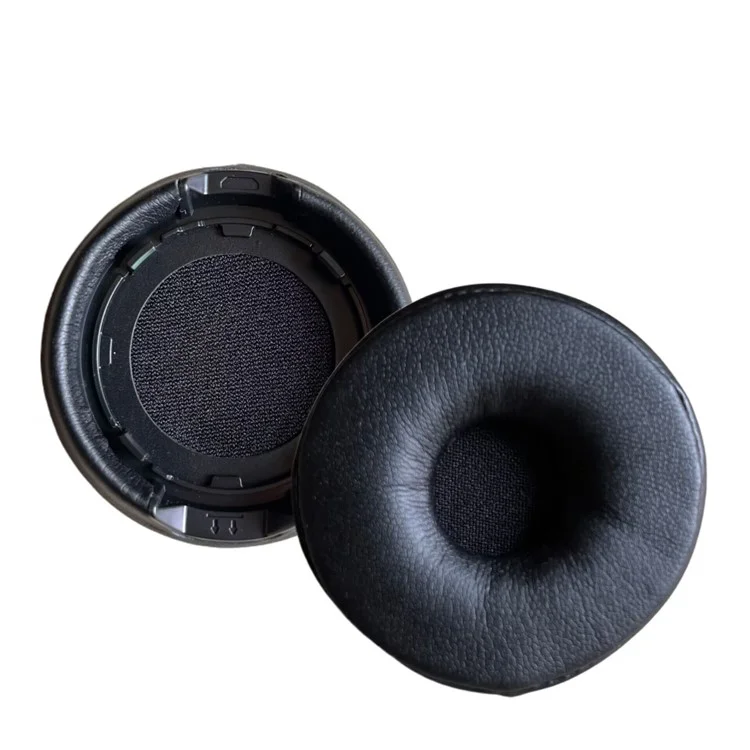 1 Par de Almofadas de Ouvido para Headset Jabra Engage 55 / 65 / 75 - Substituição de Almofadas em Couro Sintético