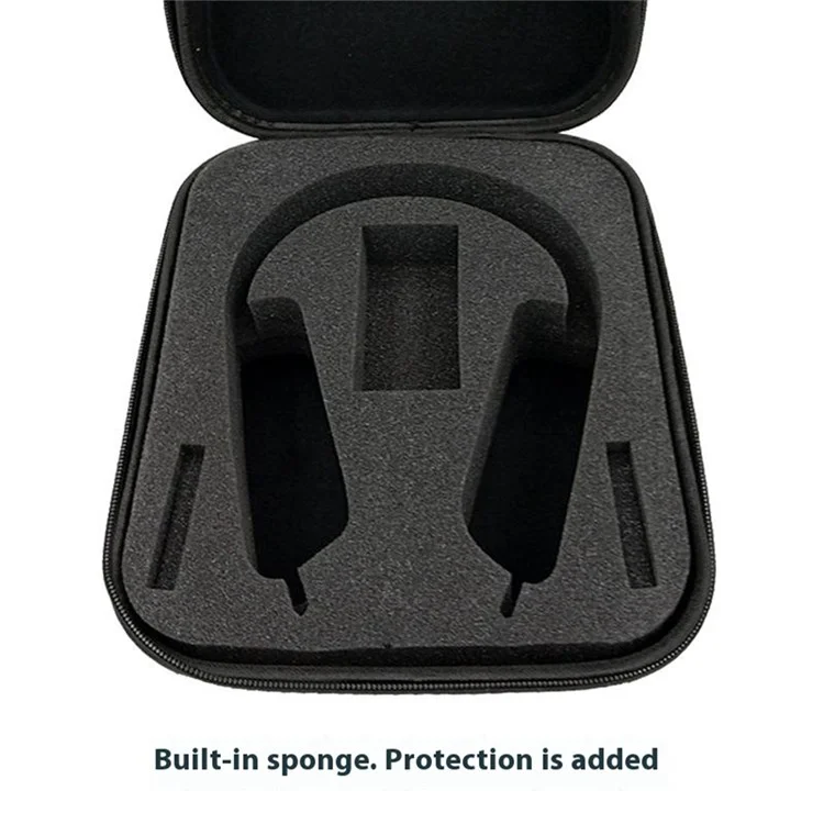 Headphone Carrying Case for Over-Ear Headsets Portable Storage Bag with Convenient Handle
