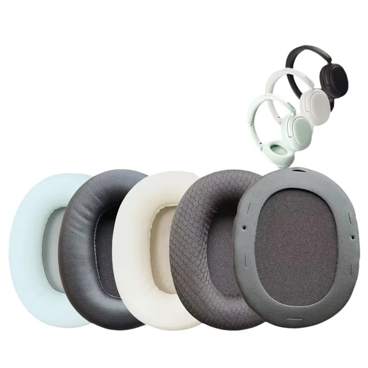 1 пара сменных амбушюров для наушников Edifier W800BT с поддержкой Bluetooth, накладные, из черной кожи