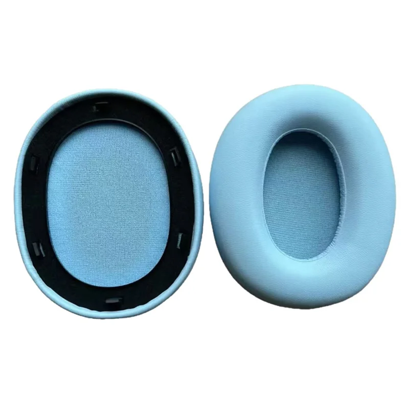 1 Pair For Edifier W800BT Free Noise Cancelling Headphones Earpads Replacement Cushions - Blue Protein Leather