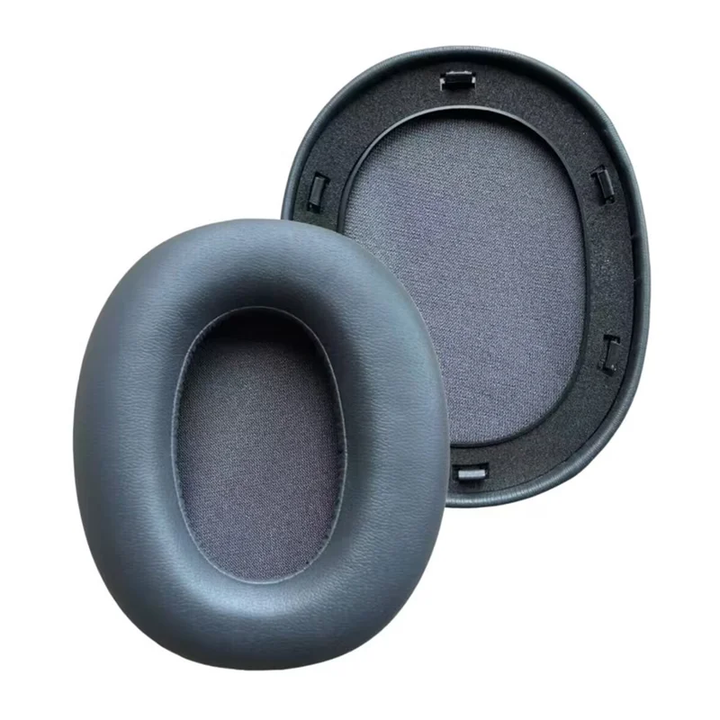 1 Pair For Edifier W800BT Free Noise Cancelling Headphones Earpads Replacement Cushions - Blue Protein Leather