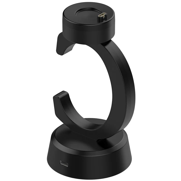 For Garmin Vivoactive 6 / Instinct E 45mm / 40mm / Instinct 3 / 50mm Charging Dock Stand C-Shaped Smartwatch Charger