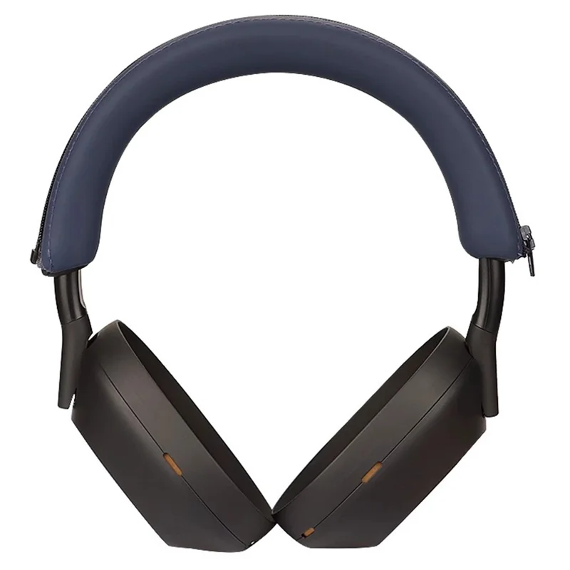 For Sony WH-1000XM6 Headphone Head Beam Cover Soft Silicone Headband Protective Sleeve - Black