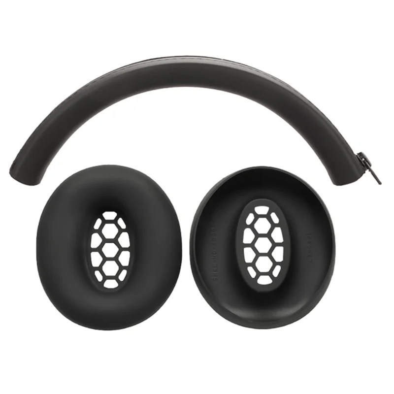 Per Cuffie Sennheiser HD 450BT Set Cover Protettivo in Silicone con Custodia per Archetto - Nero