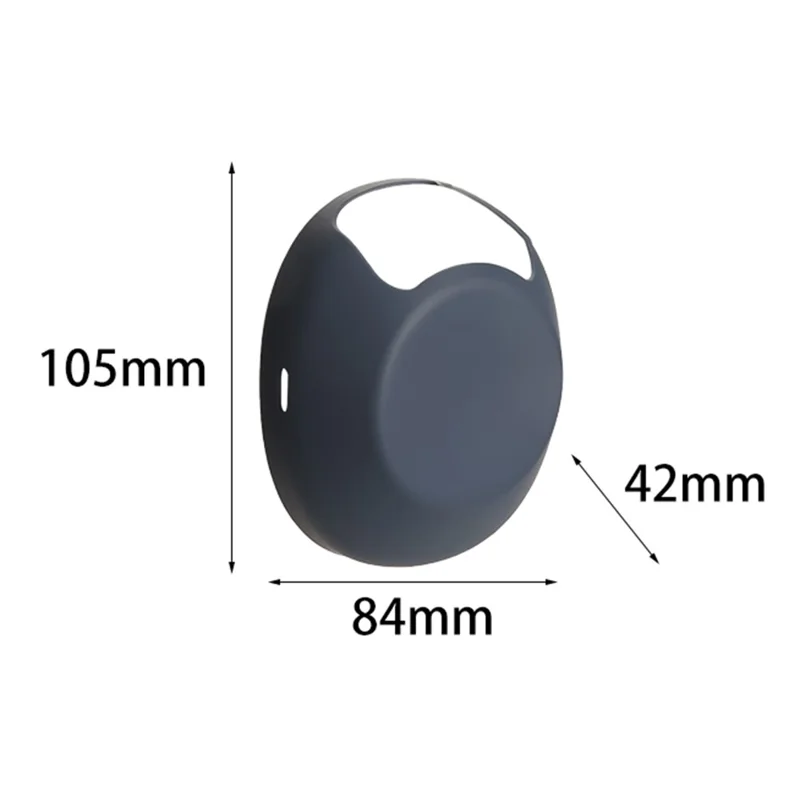 غطاء سيليكون لسماعات Sony WH-1000XM6 مقاوم للخدوش ومقاوم للماء وغطاء واقٍ متين - أسود