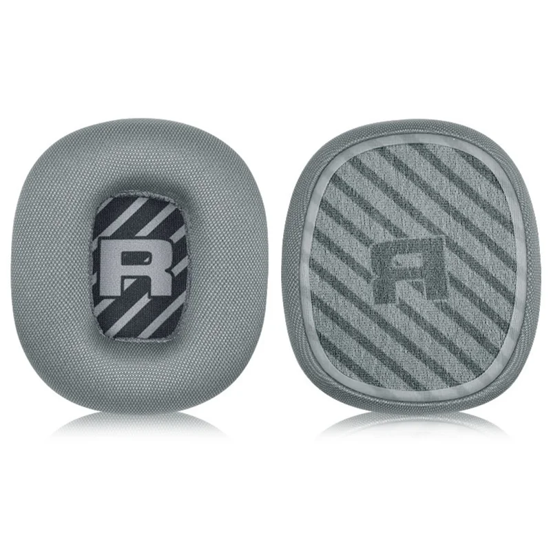 1 Paire de Coussinets d'Oreilles de Remplacement en Mousse à Mémoire de Forme avec Tissu Respirant en Maille pour Casque Logitech Astro A10 Génération 2 - Noir