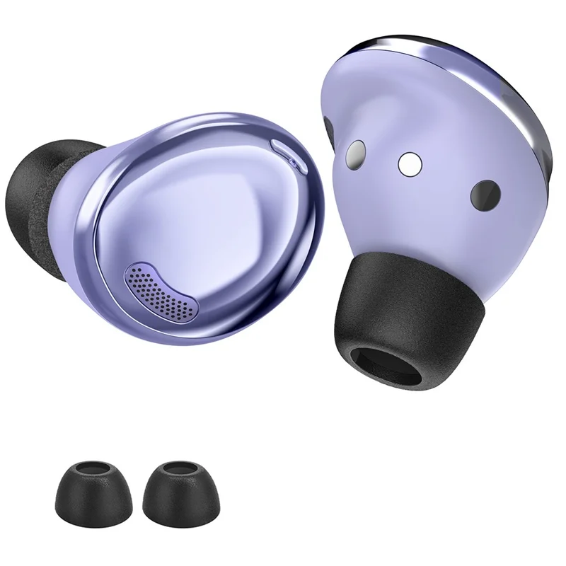 AHASTYLE WG36 1 пара амбушюров для Samsung Galaxy Buds Pro, силиконовые накладки для наушников - Черный / L