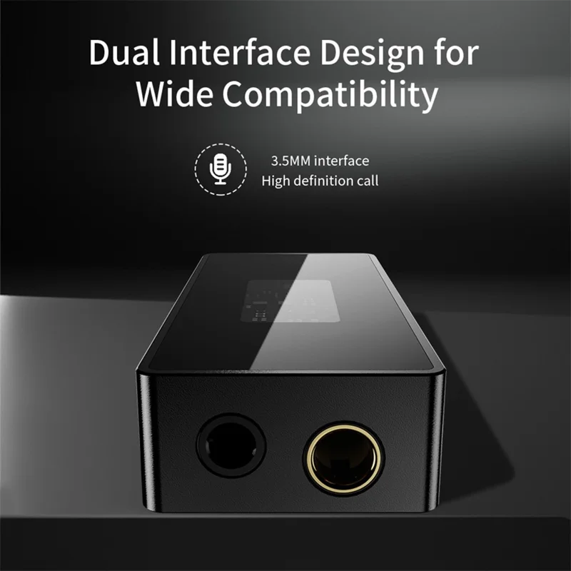 TRN Portable HiFi Digital Audio Decoder Amplifier DAC Dual Chip Headphone Dongle with LED Indicator