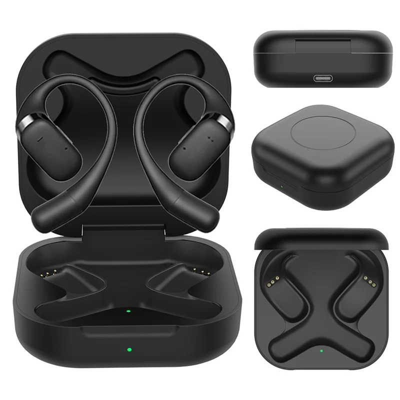 Für Shokz OpenFit T910 Open Ear Kopfhörer 600mAh Ladeetui Ersatz-Ladebox