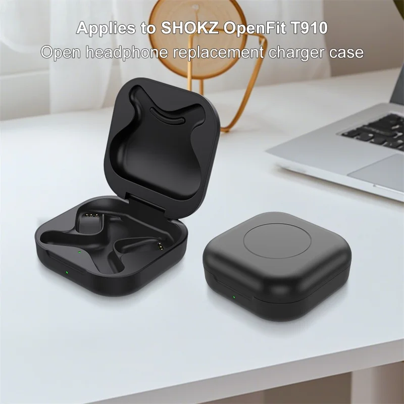 Für Shokz OpenFit T910 Open Ear Kopfhörer 600mAh Ladeetui Ersatz-Ladebox