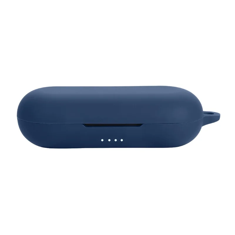 Capa Protetora Azul Escuro para Fones de Ouvido Bluetooth Black Shark OWS Pro com Gancho de Silicone