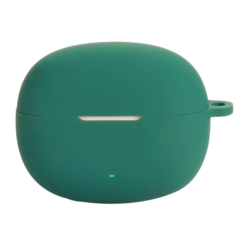 Capa Protetora de Silicone para Fones de Ouvido Bluetooth Edifier X5 Evo com Gancho - Verde Escuro
