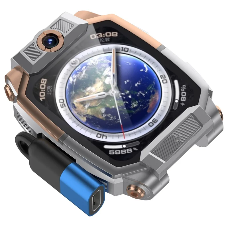 Adaptador de carga universal para Imoo Watch Phone Z11 / Z10 / Z9 / Z8 / Z7 - Azul