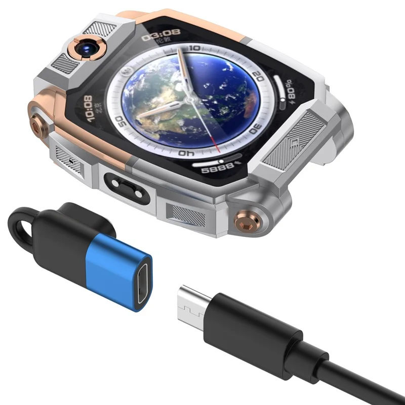 Adaptador de carga universal para Imoo Watch Phone Z11 / Z10 / Z9 / Z8 / Z7 - Azul