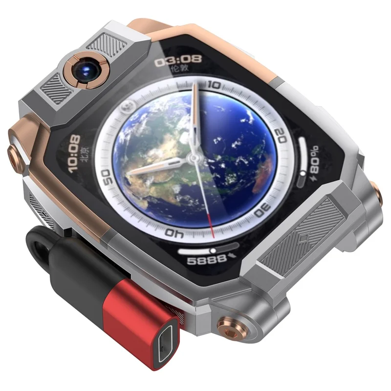 Pour Imoo Watch Phone Z11 / Z10 / Z9 / Z8 / Z7 Adaptateur de Charge Universel - Rouge