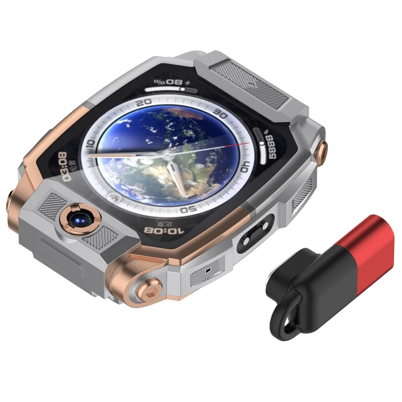 Pour Imoo Watch Phone Z11 / Z10 / Z9 / Z8 / Z7 Adaptateur de Charge Universel - Rouge