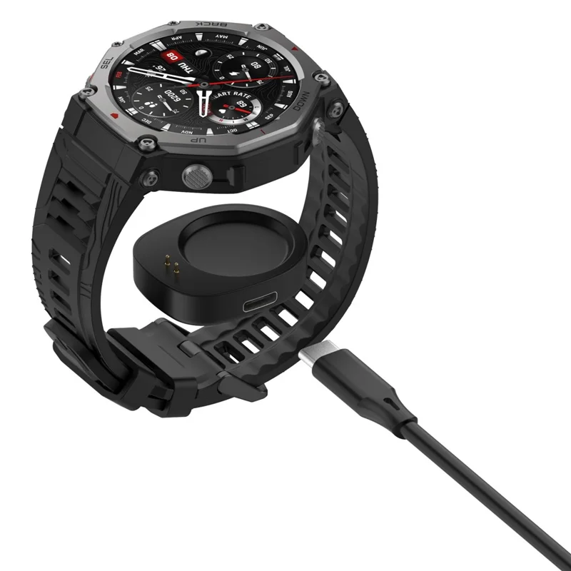 Adaptateur Magnétique pour Bracelet Huami Amazfit Helio / T-Rex 3 / Balance 2 / Connecteur de Charge pour Montre Intelligente Balance