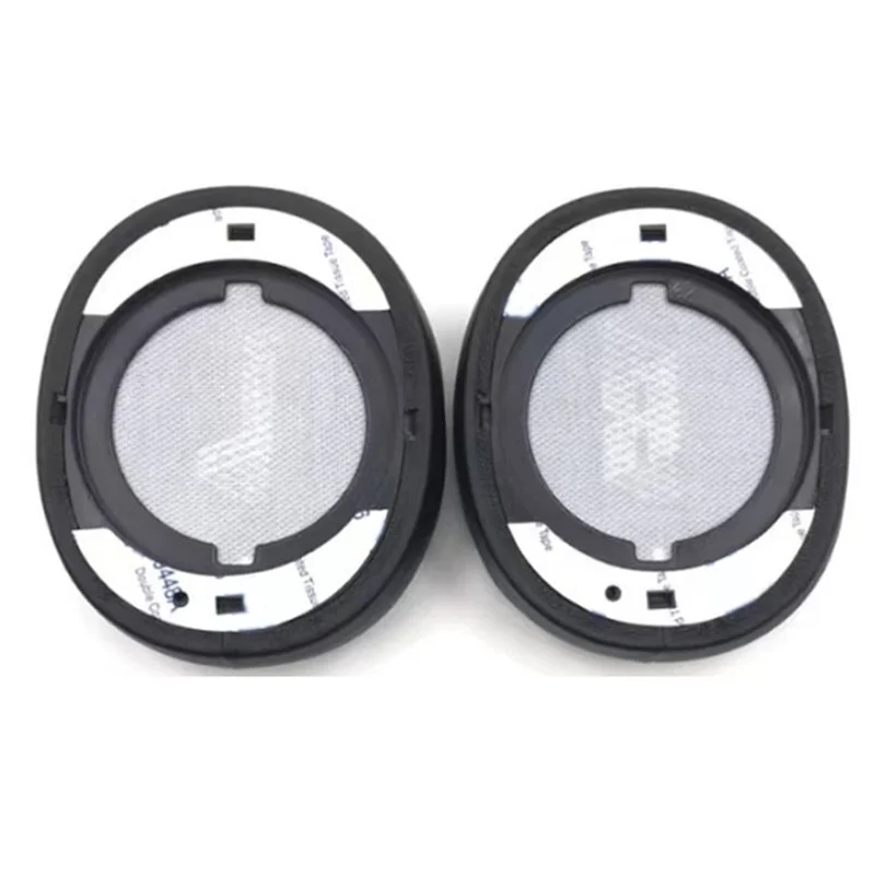For JBL E55BT Quincy Headphones Ear Pads 2pcs Replacement Cushions Full-Ear Coverage - Black