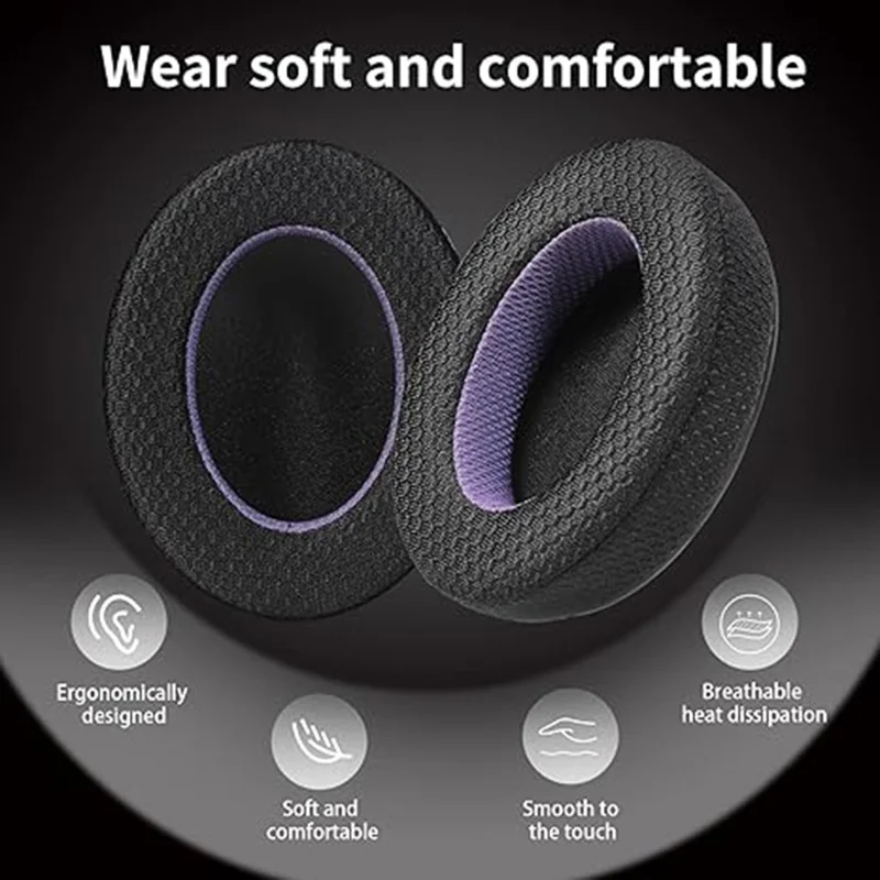 For Sony WH-XB910N Headphone Ear Cushions Headset Breathable Sponge Earpads