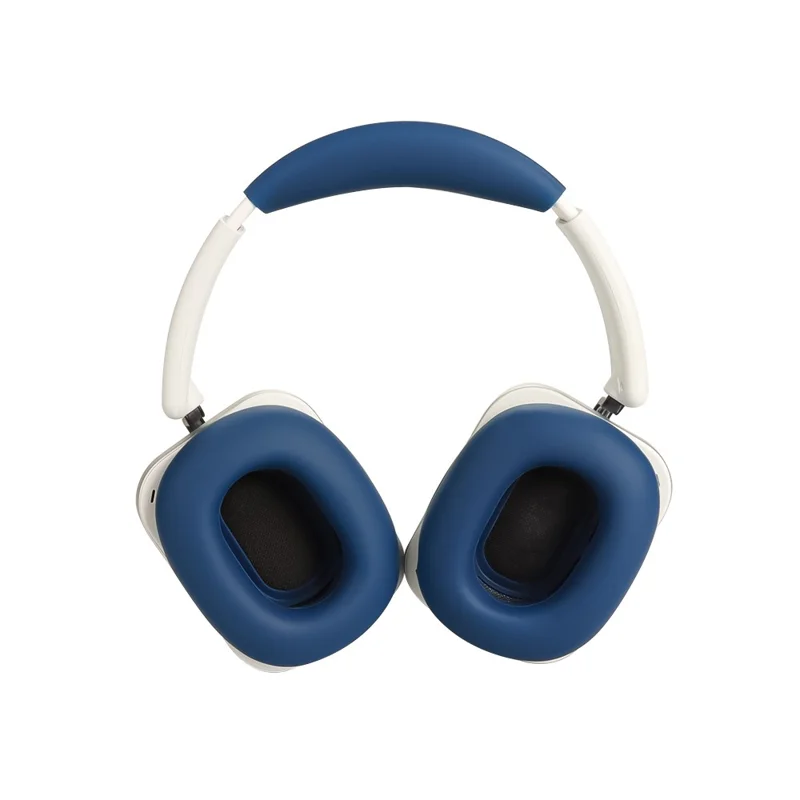 Fone de Ouvido Para Nada (1) Jogo de Capa Protetora de Silicone para Fone de Ouvido 2Pcs Almofada de Orelha + Manga de Faixa de Cabeça - Azul Marinho