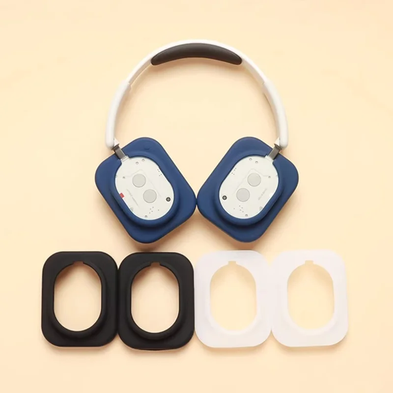 Capa de Silicone para Fones de Ouvido For Nothing (1) - Resistente a Arranhões e à Prova de Poeira, Cor Azul Escuro