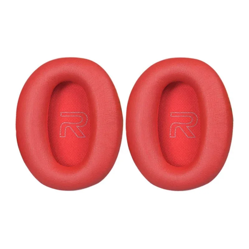 For Edifier W820BT Headphones Protein Leather Earpads and Headband Cover Noise Isolating - Red