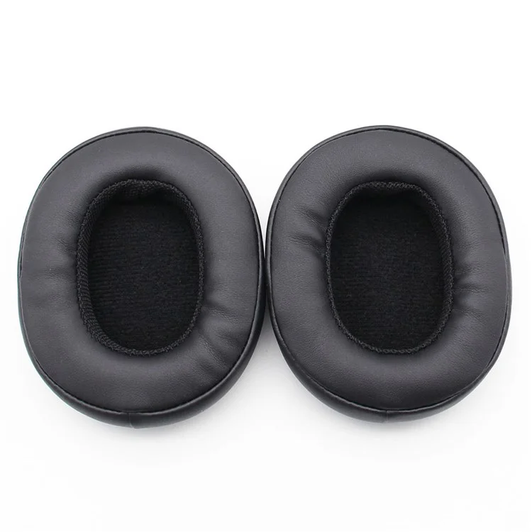 1 Pair JZF-257 Ear Cushion Wireless Headphones Replacement Ear Pads for Skullcandy Crusher 3.0 - Black