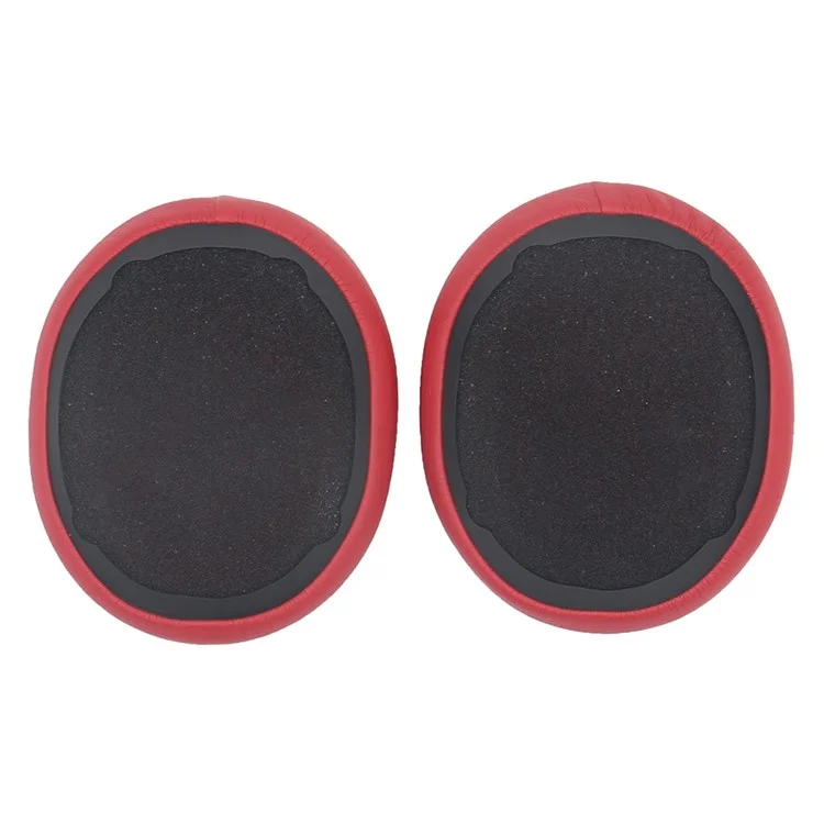 1 Pair JZF-257 Ear Cushion Wireless Headphones Replacement Ear Pads for Skullcandy Crusher 3.0 - Red