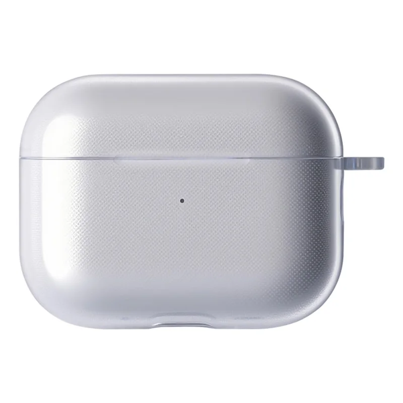 For AirPods Pro 3 Transparent TPU Ørepudekapsel Beskyttelsesdæksel