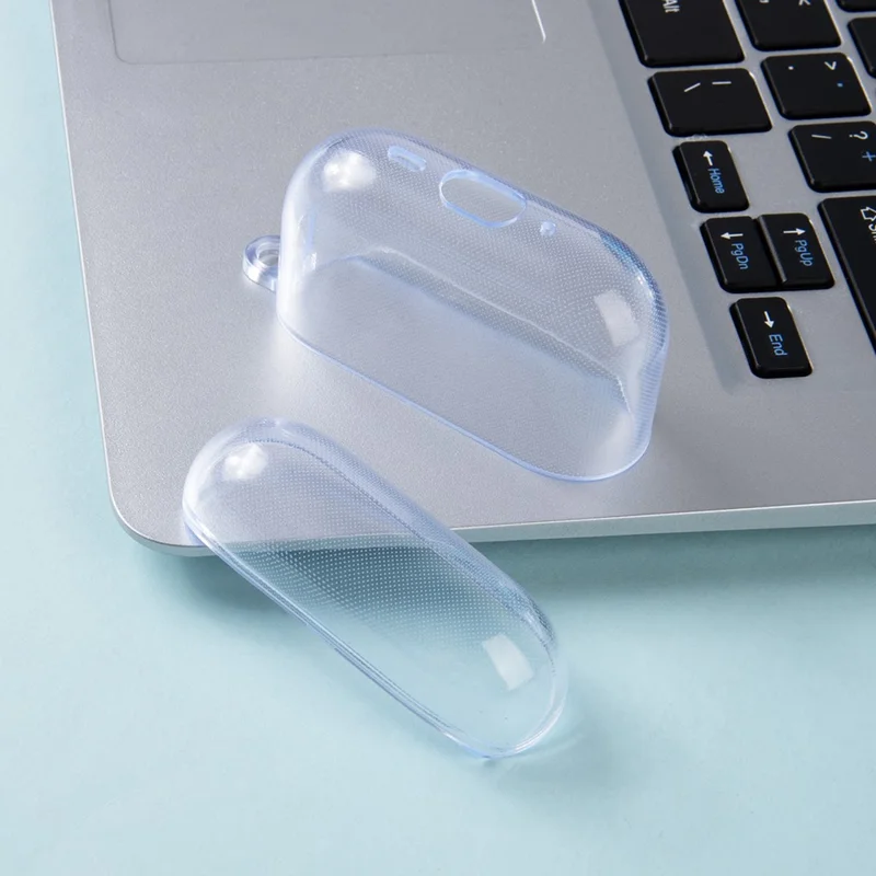 For AirPods Pro 3 Transparent TPU Ørepudekapsel Beskyttelsesdæksel