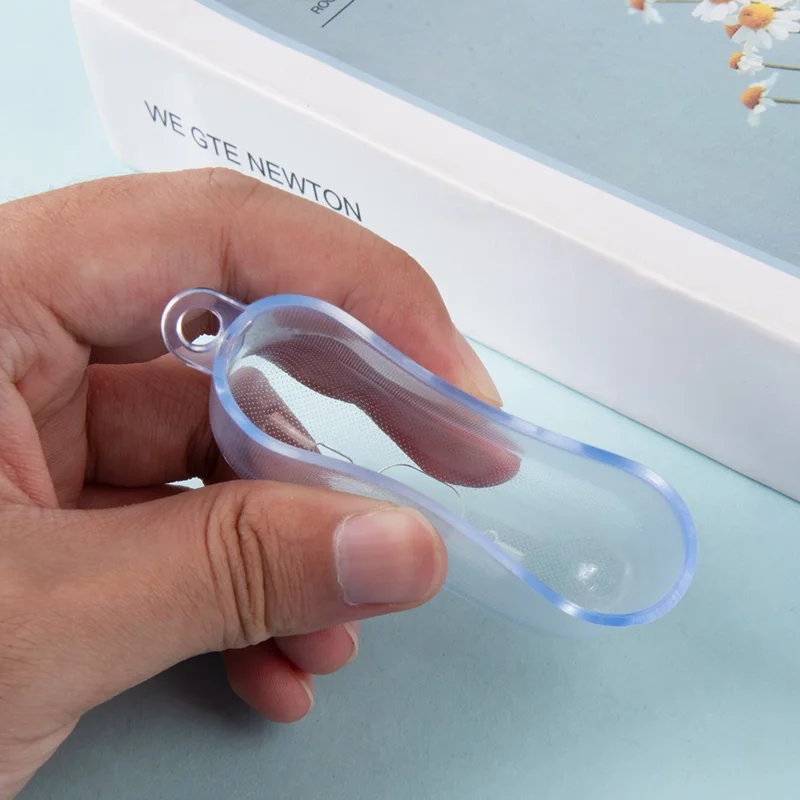 For AirPods Pro 3 Transparent TPU Ørepudekapsel Beskyttelsesdæksel