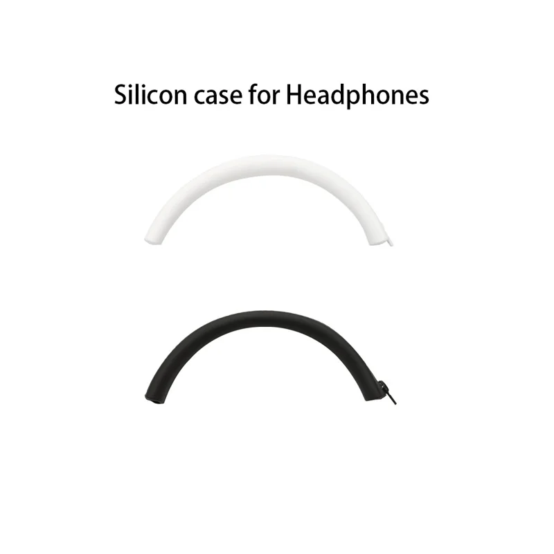 Silicone Headband For Beats Solo3 Headphones Protective Cushion Cover - Black