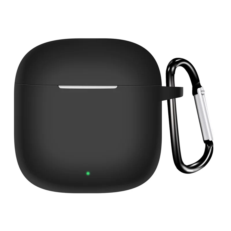 For Huawei FreeBuds SE 3 Protective Case Bluetooth-Compatible Earphone Silicone Cover with Hook - Black