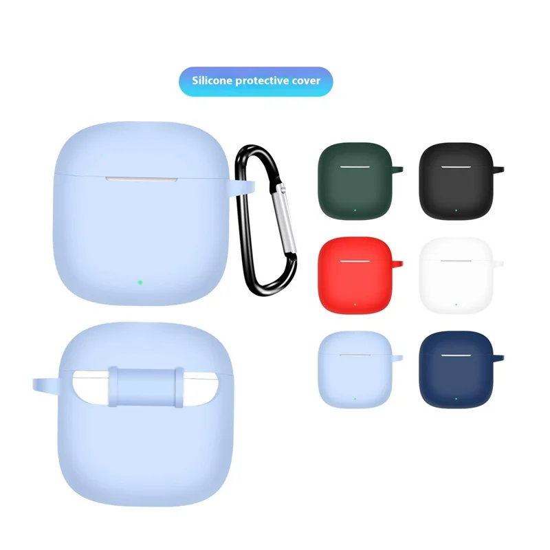 For Huawei FreeBuds SE 3 Protective Case Bluetooth-Compatible Earphone Silicone Cover with Hook - Black