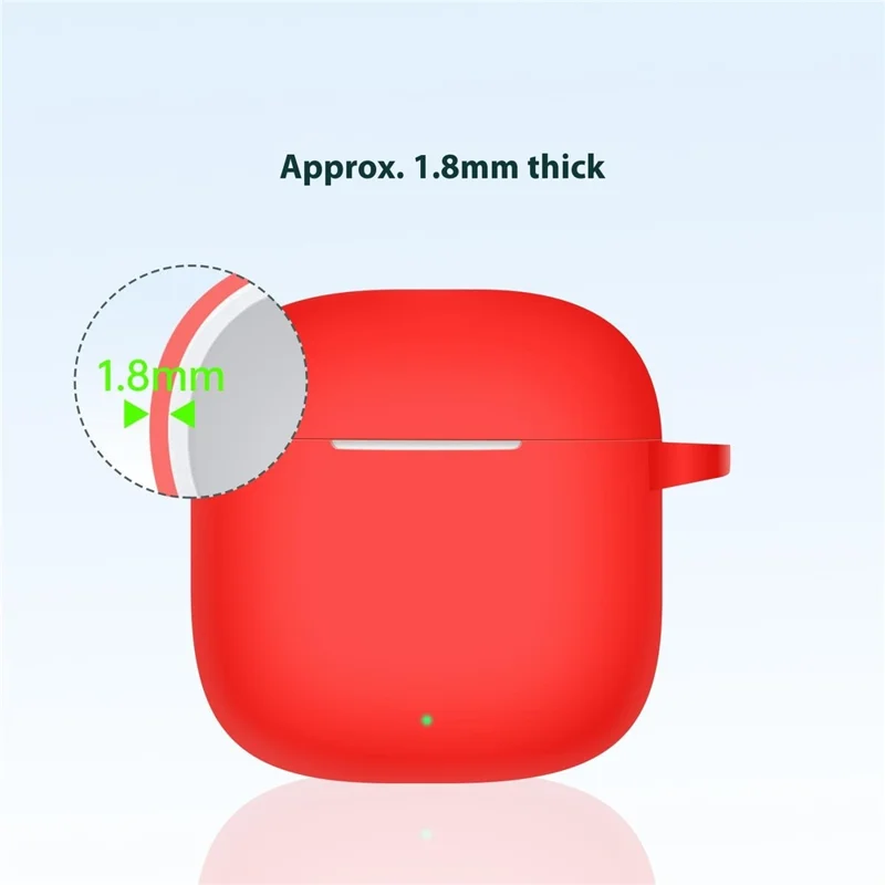 For Huawei FreeBuds SE 3 Protective Case Bluetooth-Compatible Earphone Silicone Cover with Hook - Black