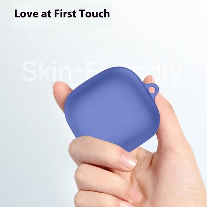 For Anker Soundcore Liberty 5 Protective Case Bluetooth-Compatible Earphone Silicone Cover with Hook - Black