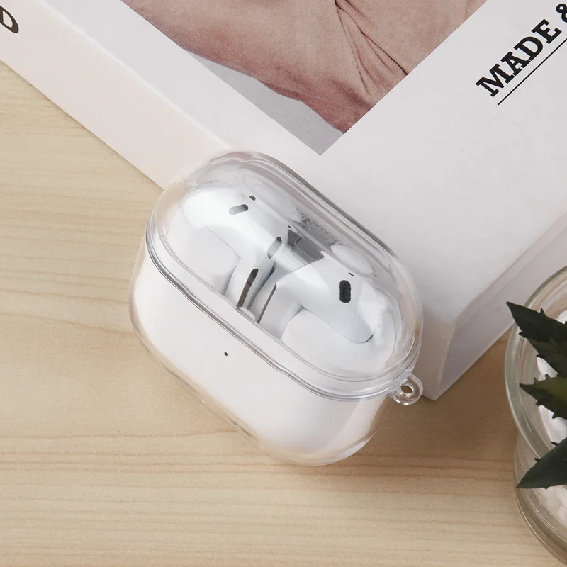 For Samsung Galaxy Buds3 FE Earphone Case Transparent PC Earbuds Protective Cover