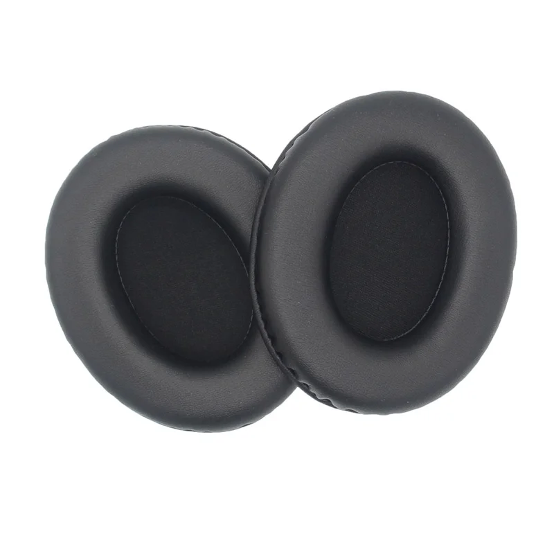 JZF-571 1 Pair 110x90mm Headphone Ear Pads Protein Leather Cushion Earpads Replacement