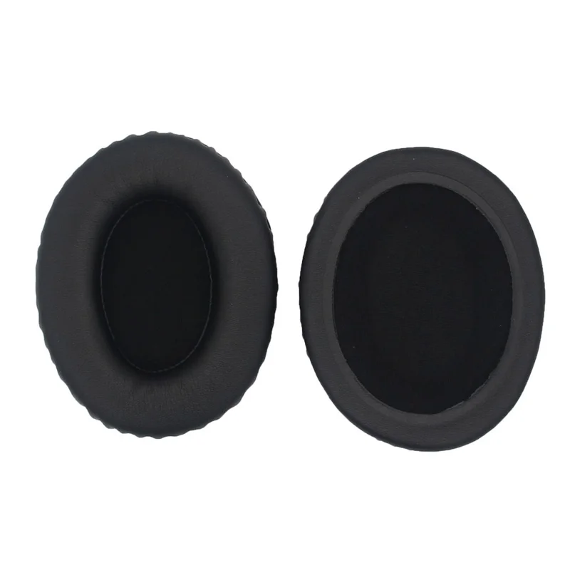JZF-572 1 Pair 105x85mm Headphone Ear Pads Protein Leather Cushion Earpads Replacement
