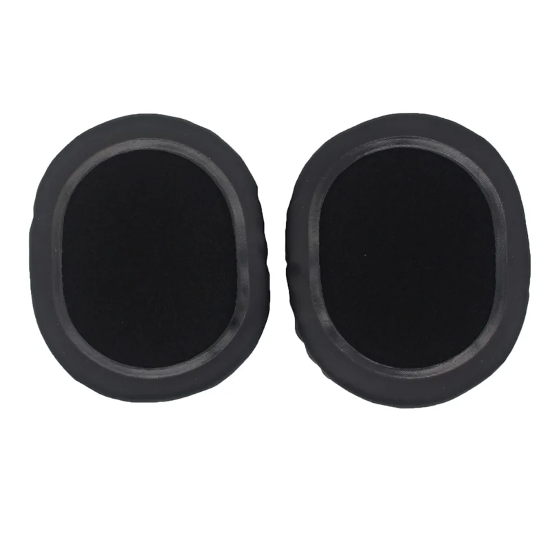 JZF-573 1 Pair 100x80mm Headphone Ear Pads Protein Leather Cushion Earpads Replacement