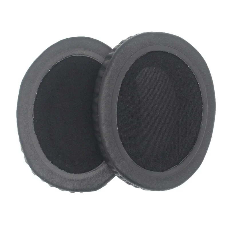 JZF-575 1 Pair 95x75mm Headphone Ear Pads Protein Leather Cushion Earpads Replacement