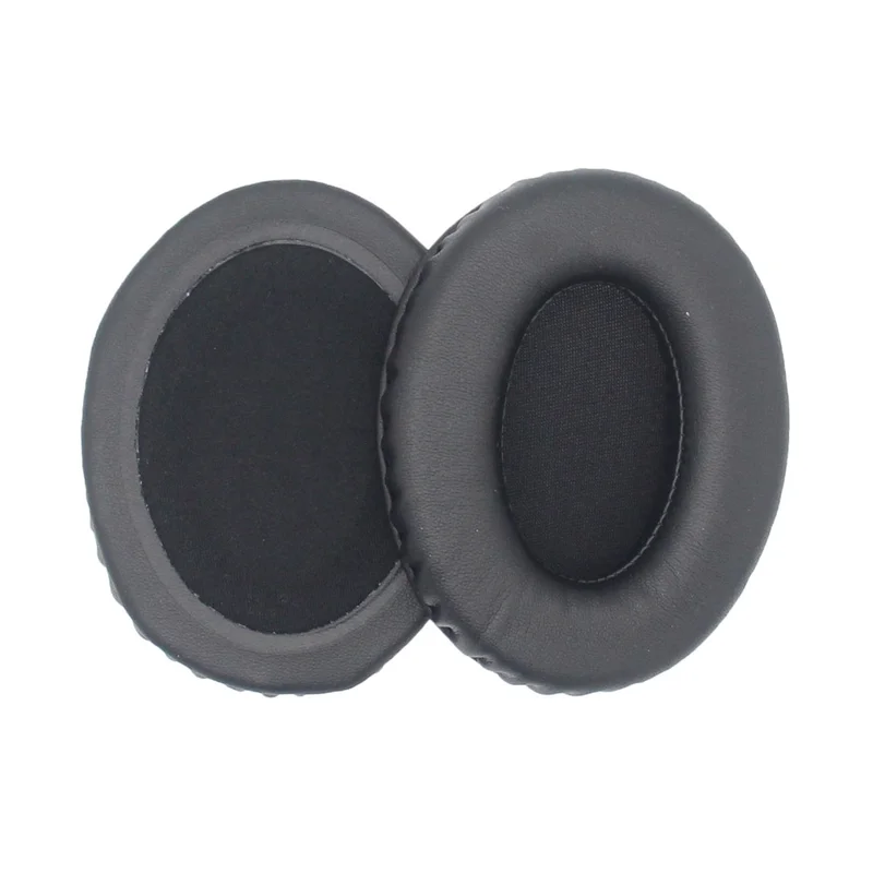 JZF-576 1 Pair 90x70mm Headphone Ear Pads Protein Leather Cushion Earpads Replacement