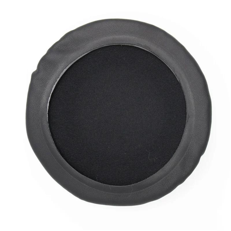 JZF-585 1 Pair Ear Pads for Audio-technica ATH-4900X / AD1000X / AD700X / AD500X Protein Leather Headphone Cushion Earpad - Black