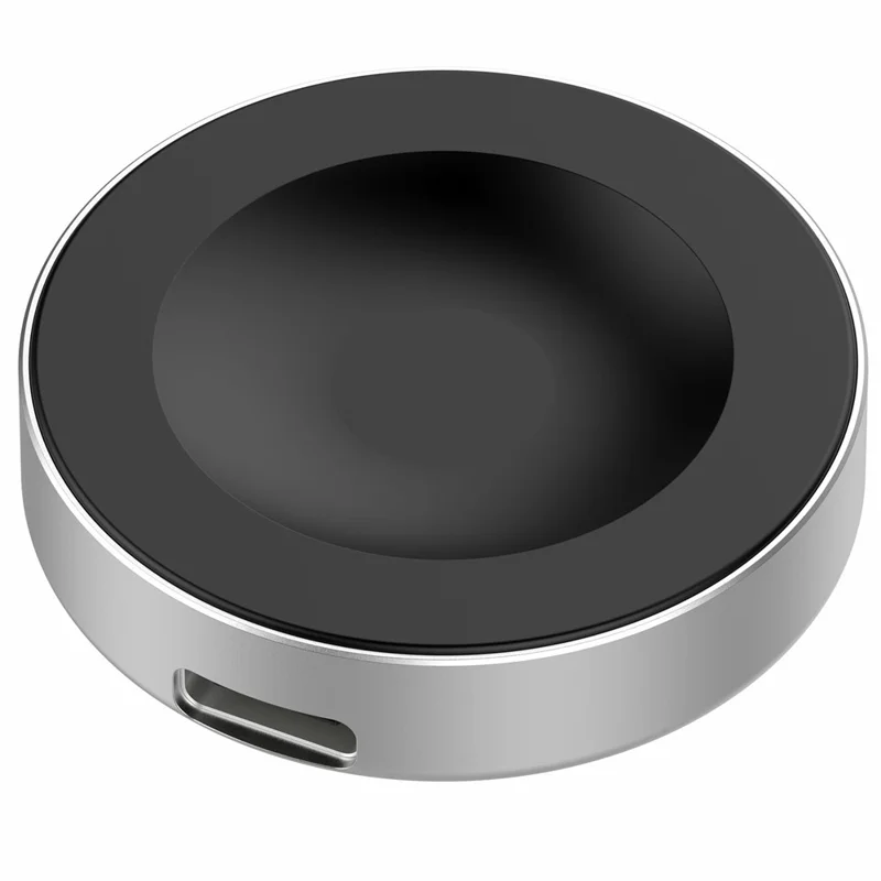 Smart Watch Charger for Huawei Watch GT 6 Pro 46mm / Watch GT 6 / Watch Fit 4 Pro  /  Fit 4  /  Watch 5 46mm  /  42mm Metal Shell Magnetic Charging Dock with Splittable Cable - Black