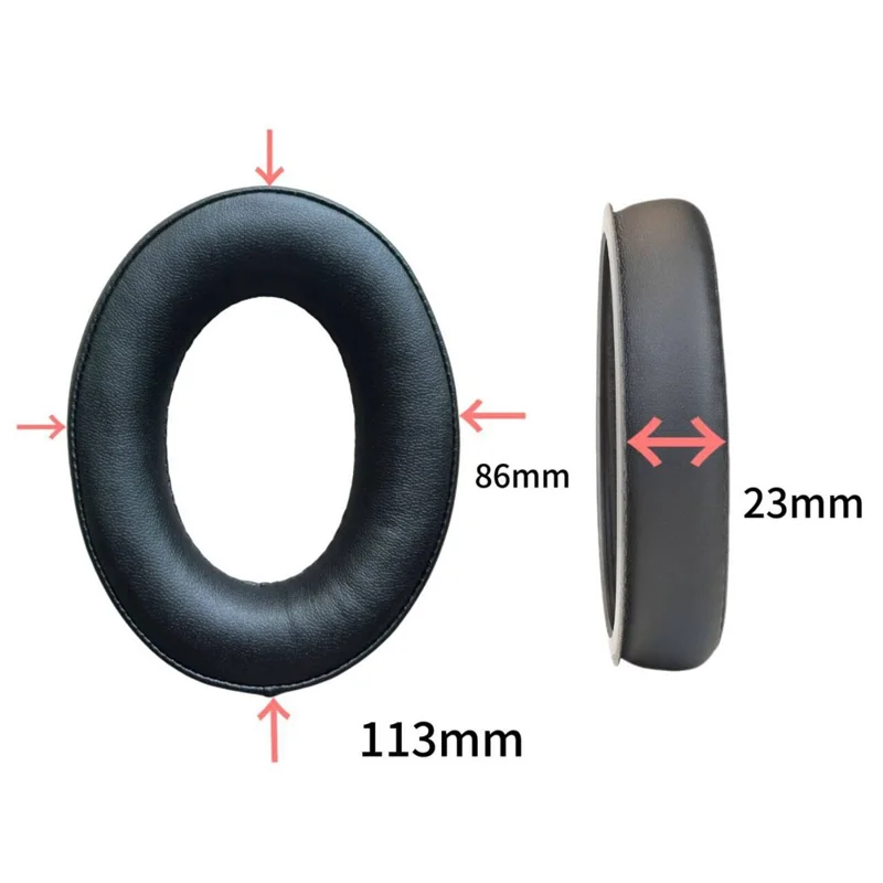 1 Pair Replacement Cushions Earpads for Sennheiser HD 620S / HD 560S / HD 400 Pro Headphones Ear Pads
